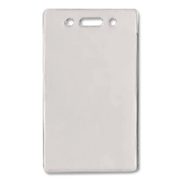 Proximity Id Badge Holders, Vertical, Clear 2.68" x 4.38" Holder, 2.38" x 3.63" Insert, 50/Pack