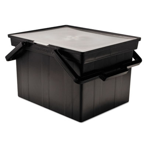 Companion Portable File, Letter/Legal Files, 17" X 14" X 11", Black