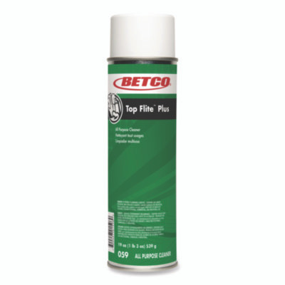 Top Flite Plus All-Purpose Cleaner, 19 Oz Aerosol Can, 12/Carton