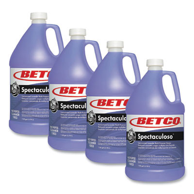 Spectaculoso Multipurpose Cleaner, Lavender Scent, 1 Gal Bottle, 4/Carton