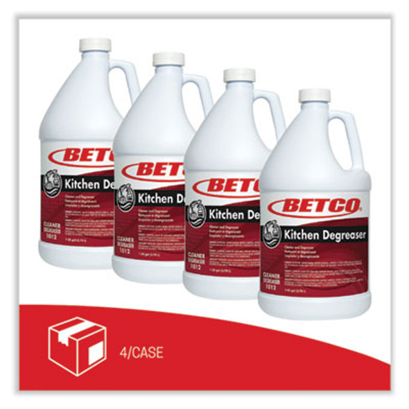 Kitchen Degreaser, Characteristic Scent, 1 Gal Bottle, 4/Carton
