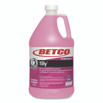 Symplicity Tilly Hand Dishwashing Detergent, Fresh Bouquet Scent, 1 Gal Bottle, 4/Carton