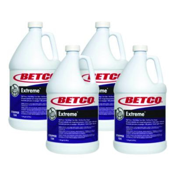 Extreme Floor Stripper, Lemon Scent; 1 Gal Bottle, 4/Carton