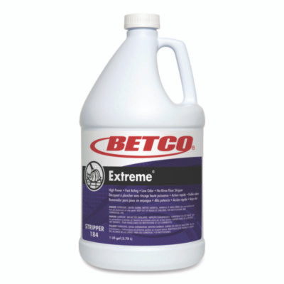 Extreme Floor Stripper, Lemon Scent; 1 Gal Bottle, 4/Carton