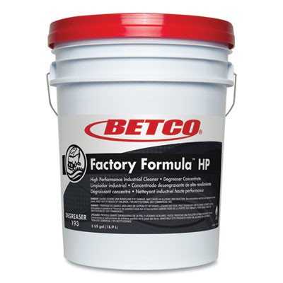 Factory Formula Hp Cleaner Degreaser, 5 Gal Bucket