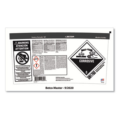 Factory Formula Hp Cleaner Degreaser, 5 Gal Bucket