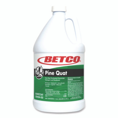 Pine Quat Disinfectant, Pine Scent, 128 Oz Bottle, 4/Carton