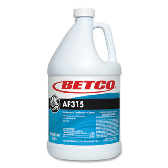 Af315 Disinfectant Cleaner, Citrus Floral Scent, 1 Gal Bottle, 4/Carton