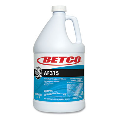 Af315 Disinfectant Cleaner, Citrus Floral Scent, 1 Gal Bottle, 4/Carton
