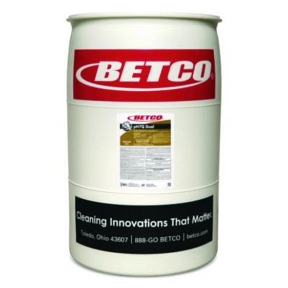 Ph7Q Dual Neutral Disinfectant Cleaner, Lemon Scent, 55 Gal Drum