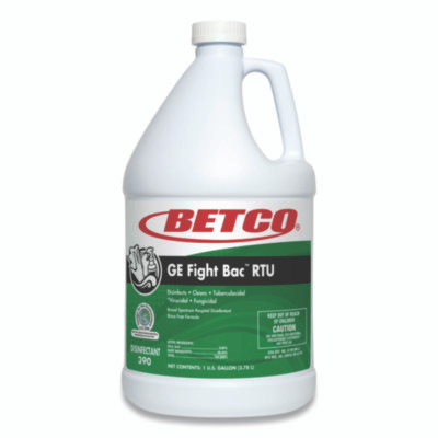 Ge Fight Bac Rtu Disinfectant, Fresh Scent, 1 Gal Bottle, 4/Carton
