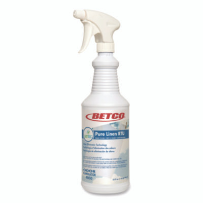 Pure Linen Rtu Odor Eliminator, Pure Linen, 32 Oz Spray Bottle, 6/Carton
