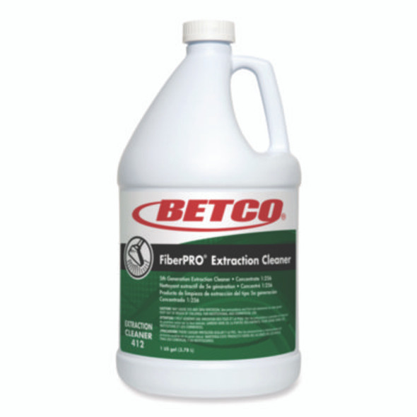 Fiberpro Extraction Cleaner, Pleasant Scent, 1 Gal Bottle, 4/Carton
