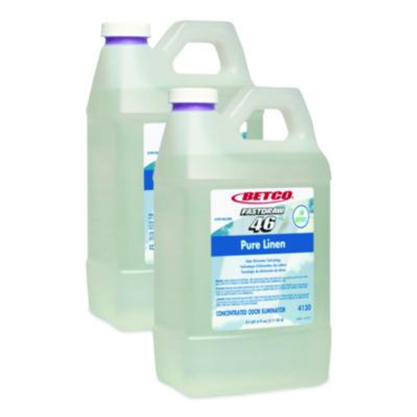 Sentec Pure Linen Concentrate Odor Eliminator, Pure Linen Scent, 2 L Bottle, 2/Carton