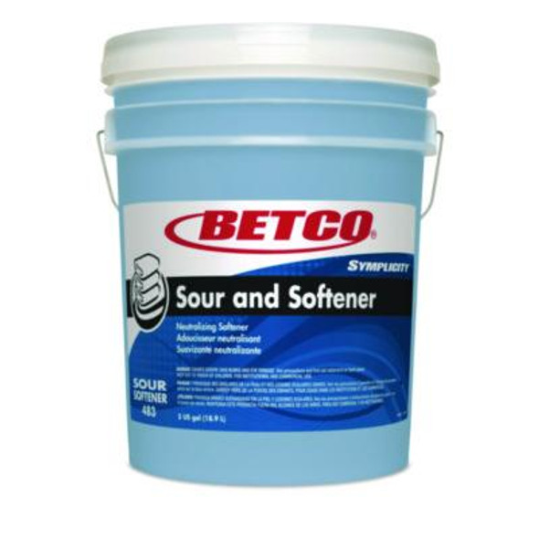 Symplicity Sour And Softener, Springtime Fresh Scent, 5 Gal Pail