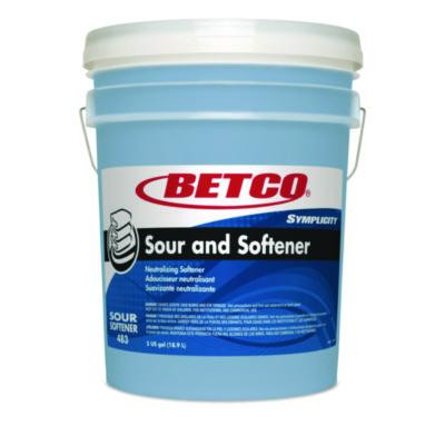 Symplicity Sour And Softener, Springtime Fresh Scent, 5 Gal Pail