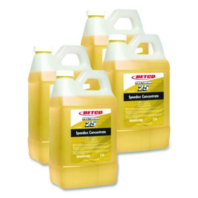 Speedex Fastdraw 25 Concentrate Heavy-Duty Degreaser, 67.6 Oz Bottle, 4/Carton