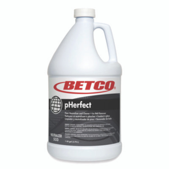 Pherfect Floor Neutralizer And Cleaner, Characteristic Scent, 1 Gal Bottle, 4/Carton
