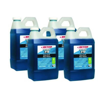 Fastdraw 19 Green Earth Glass Cleaner, 2 L Bottle, 4/Carton