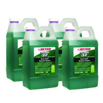Fastdraw 32 Green Earth Restroom Cleaner, Citrus Floral, 2 L Bottle, 4/Carton