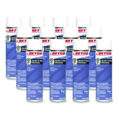 Bestscent Smoke And Odor Eliminator Aerosol, Fruit/Floral Scent, 16 Oz Aerosol Can, 12/Carton
