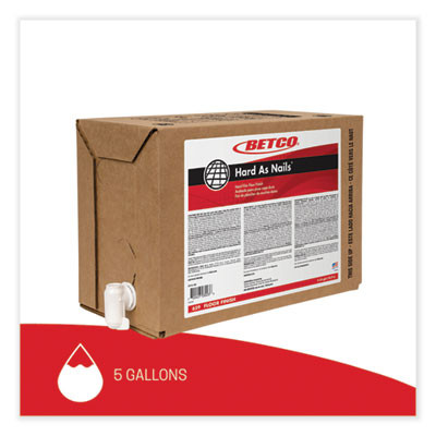 Hard As Nails Floor Finish, 5 Gal Bag-In-Box