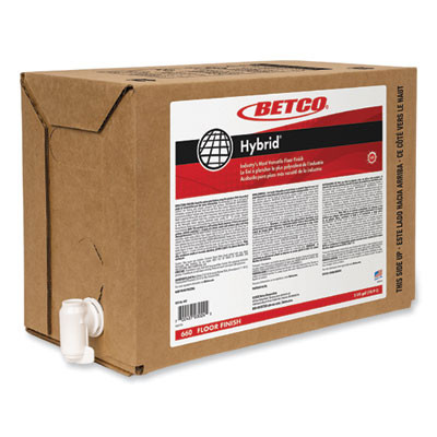 Hybrid Floor Finish, 5 Gal Bag-In-Box