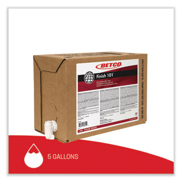 Finish 101 Floor Finish, 5 Gal Bag-In-Box