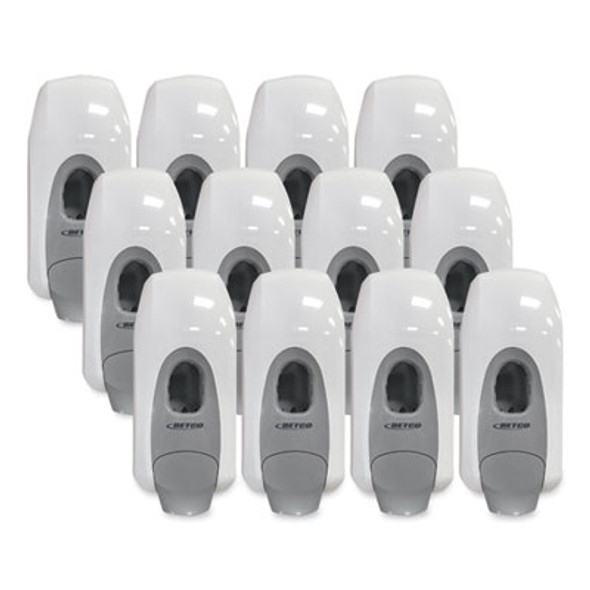 Clario Dispensing System Manual Foam Dispenser, 1,000 Ml, 5.11 x 3.85 x 11.73, White, 12/Carton