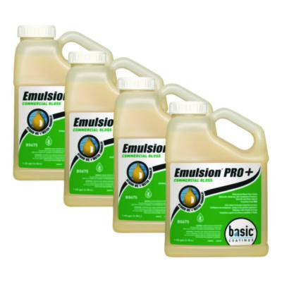 Emulsion Pro+ Floor Finish And Sealer, 1 Gal Bottle, 4/Carton