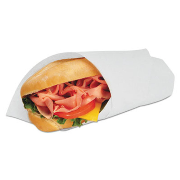 Interfolded Dry Wax Deli Paper, 15 x 20, White, 2,013/Box