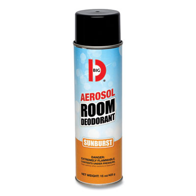 Aerosol Room Deodorant, Sunburst, 15 Oz Can, 12/Carton