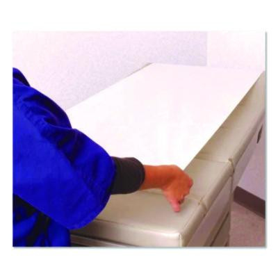 Choice Exam Table Paper Roll, Crepe Texture, 21" X 125 Ft, White, 12/Carton