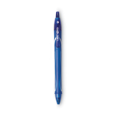 Gel-Ocity Quick Dry Gel Pen, Retractable, Medium 0.7 Mm, Blue Ink, Blue Barrel, Dozen
