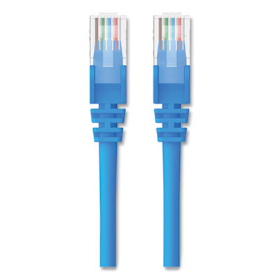 Cat6 Utp Computer Patch Cable, 2 Ft, Blue