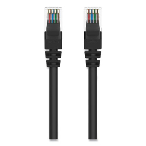 Cat6 Utp Computer Patch Cable, 10 Ft, Black