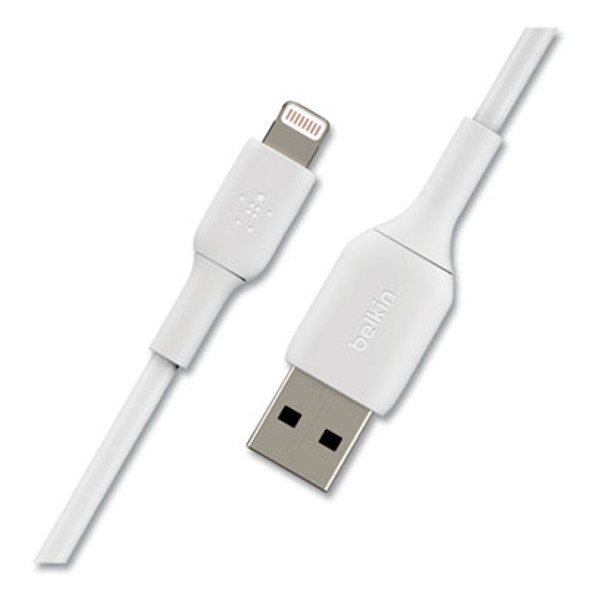 Boost Charge Apple Lightning To Usb-A Chargesync Cable, 9.8 Ft, White
