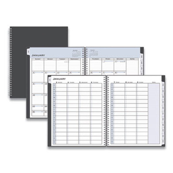 Passages Appointment Planner, 11 x 8.5, Charcoal Cover, 12-Month (Jan To Dec): 2026