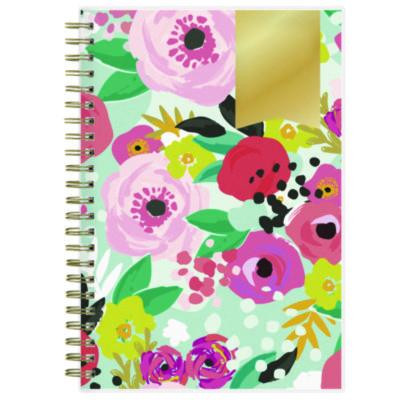 Day Designer "Secret Garden Mint" Academic Year Weekly/Monthly Notes Planner, 8 x 5, 12-Month (July To June): 2025-2026
