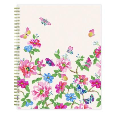 Fly By Frosted Weekly/Monthly Planner, Butterflies Artwork, 11 x 8.5, Blush/Pink Cover, 12-Month (Jan To Dec): 2026