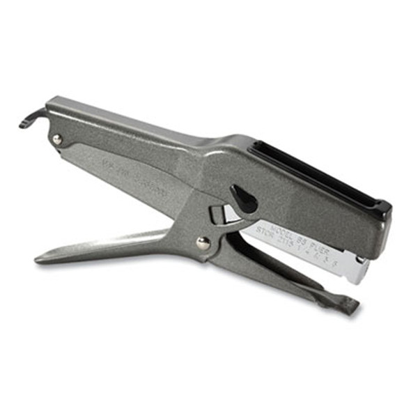 B8 Xtreme Duty Plier Stapler, 45-Sheet Capacity, 0.25" To 0.38" Staples, 2.5" Throat, Black