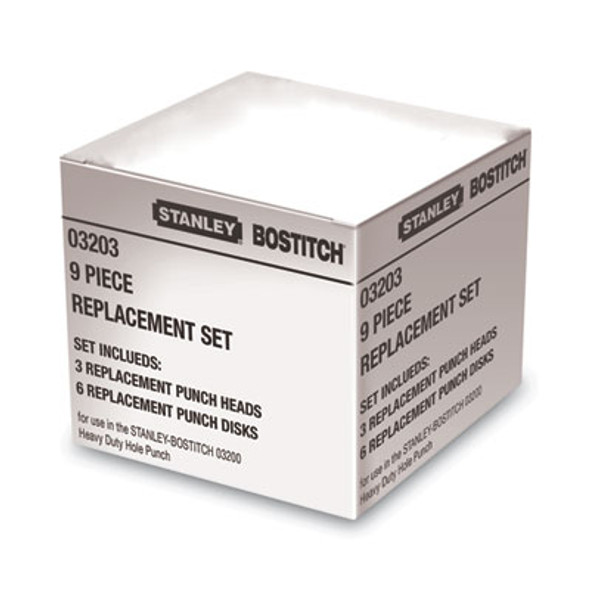 03200 Xtreme Duty Replacement Punch Heads And Disc Set, 9/32 Diameter