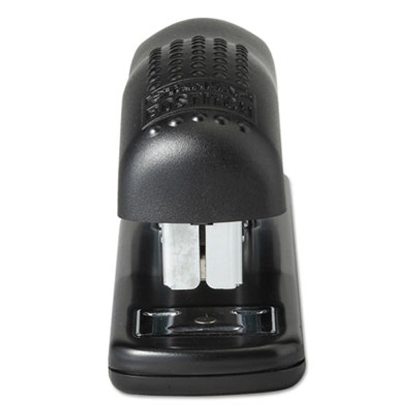 Ergonomic Desktop Stapler, 20-Sheet Capacity, Black