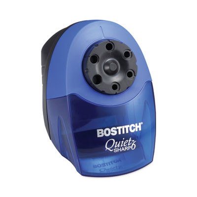 Quietsharp 6 Classroom Electric Pencil Sharpener, Ac-Powered, 6.13 X 10.69 X 9, Blue