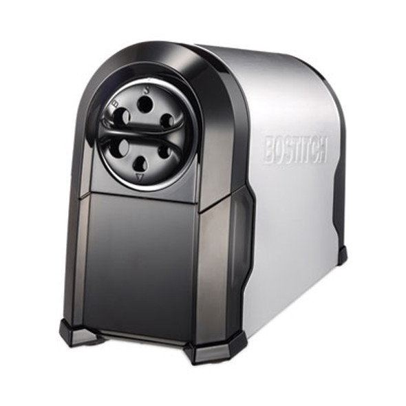 Super Pro Glow Commercial Electric Pencil Sharpener, Ac-Powered, 6.13 X 10.63 X 9, Black/Silver