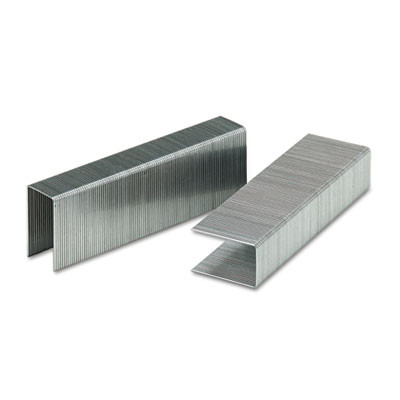 Heavy-Duty Premium Staples, 0.88" Leg, 0.5" Crown, Steel, 1,000/Box