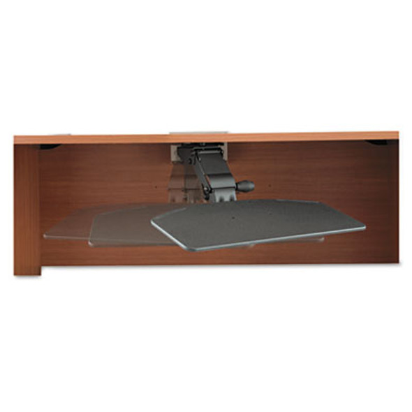 Articulating Keyboard Tray Accessory, 24.63w X 22.25d, Galaxy