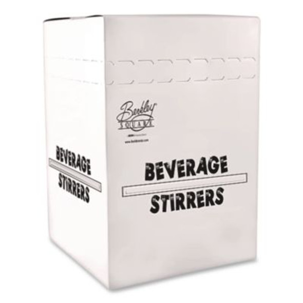 Polypropylene Stirrers, 5", White, 1,000/Pack