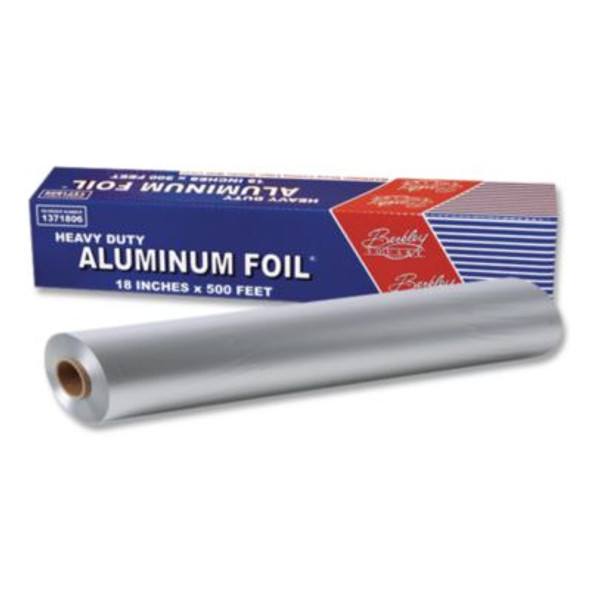 Heavy Duty Aluminum Foil Roll, 18" X 500 Ft