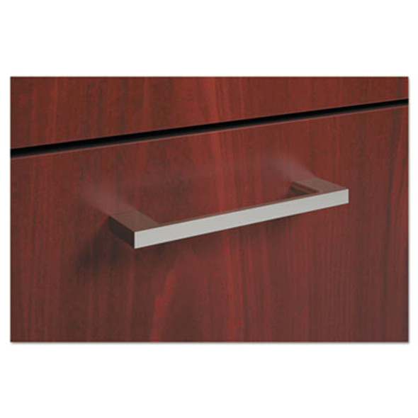 Bl Series Field Installed Arched Bridge Pull, Arch, 4.25 x 0.75 x 0.38, Polished Silver, 2/Carton